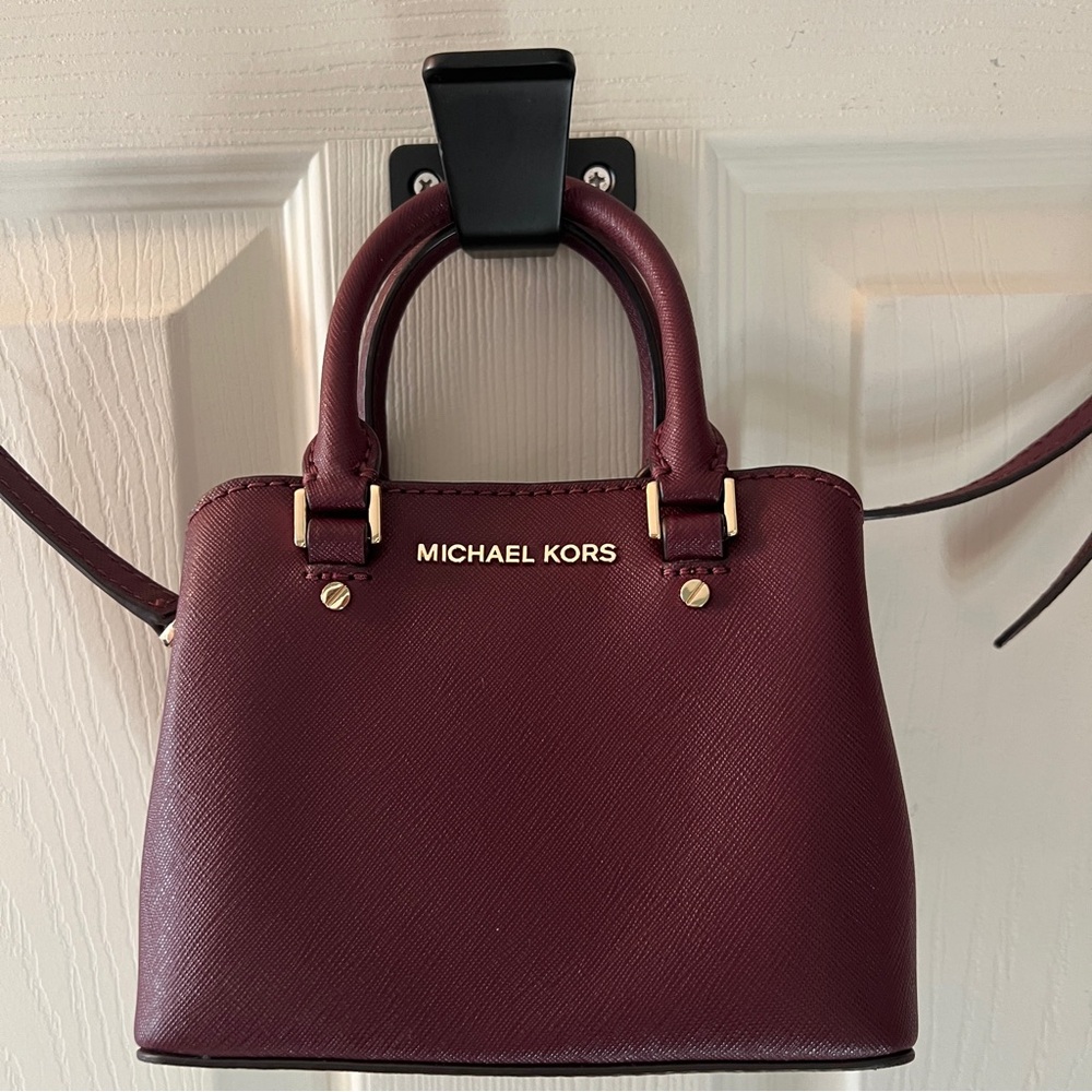 Michael Kors Burgundy Handbag